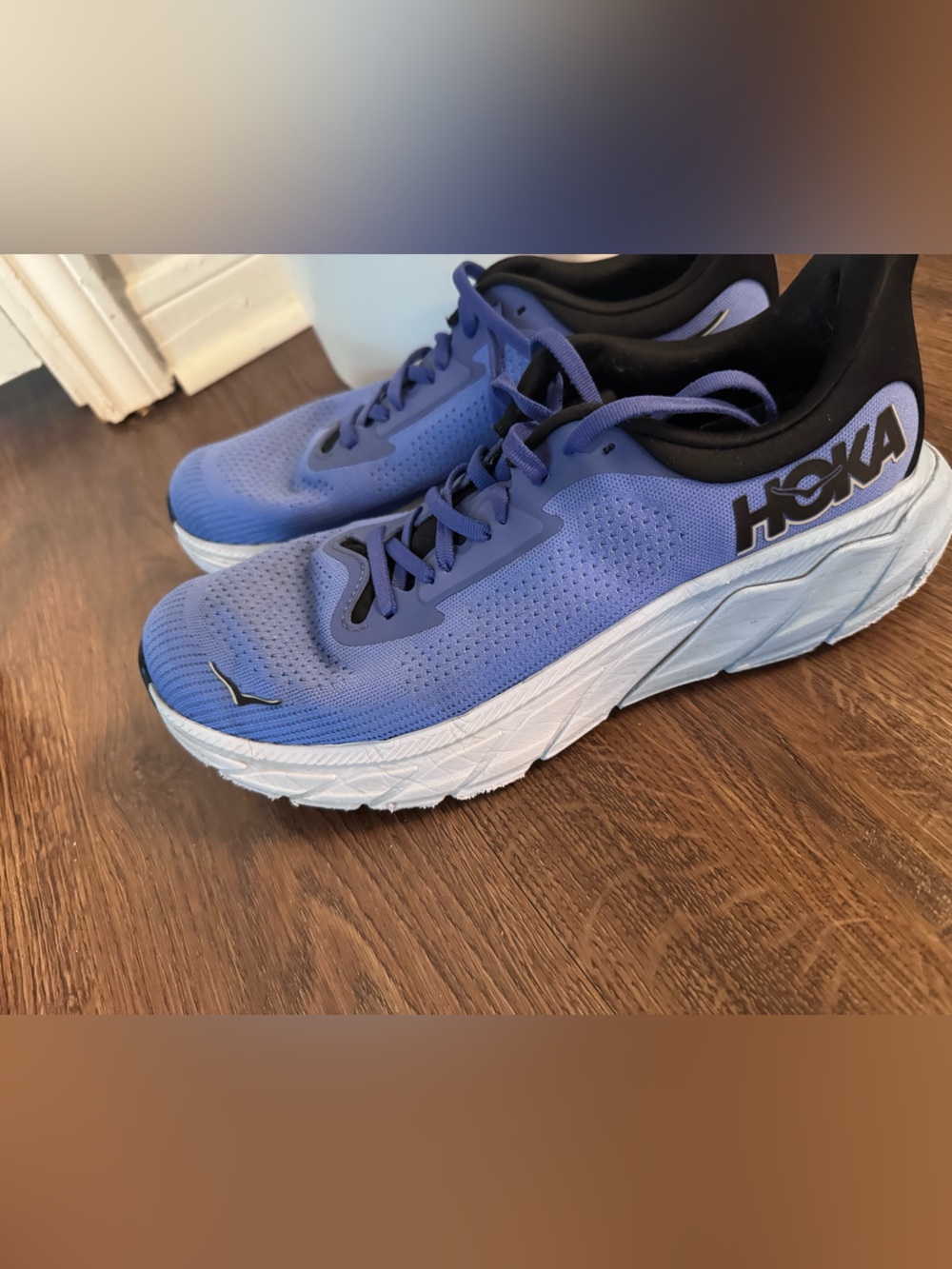 Hoka Women's Periwinkle Blue Cushioned Running Shoes